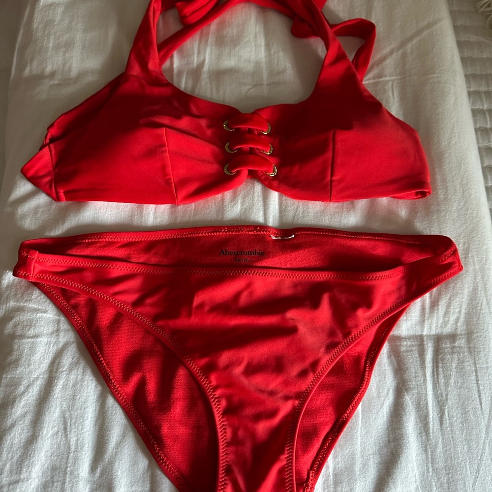 Abercrombie & Fitch Red Bikini